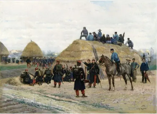 Autumn Manoeuvres, by Édouard Detaille