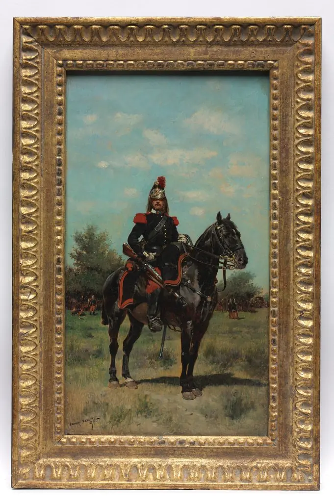 Mounted Dragoon Officer, by Édouard Detaille