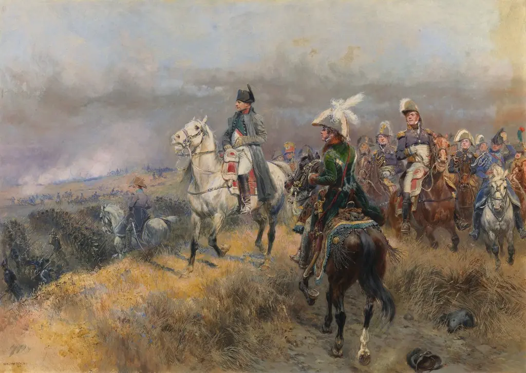 Napoleon and Troops, by Édouard Detaille