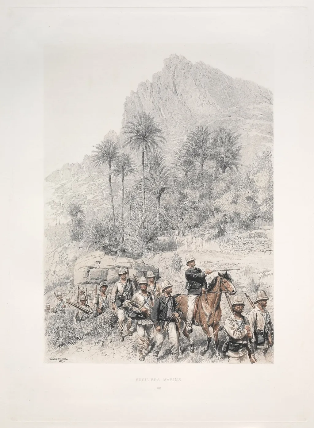 Riflemen, by Édouard Detaille, 1887