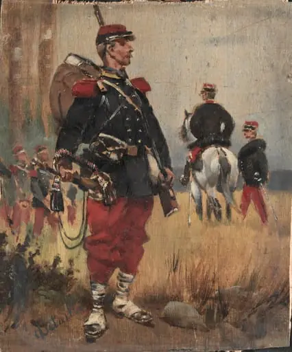 Soldiers, by Édouard Detaille