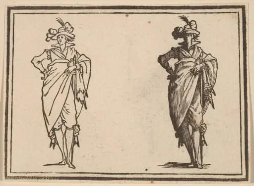 Gentleman Viewed from the Front with Hand on Hips, by Edouard Eckman