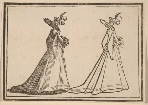 Lady in a Large Coat, by Edouard Eckman