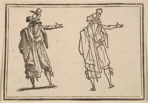 Man Seen from Behind with His Right Arm Extended, by Edouard Eckman