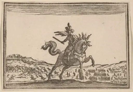 Military Commander on Horseback, by Edouard Eckman