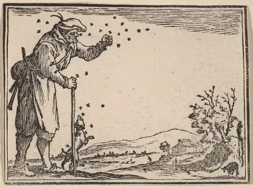 Peasant Attacked by Bees, by Edouard Eckman