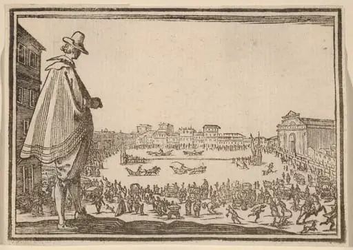 Piazza Santa Maria Novella, Florence, by Edouard Eckman