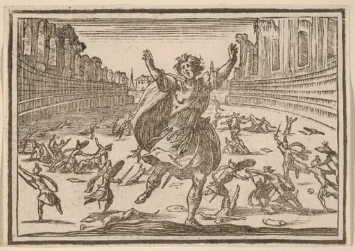 Skirmish in a Roman Circus, by Edouard Eckman
