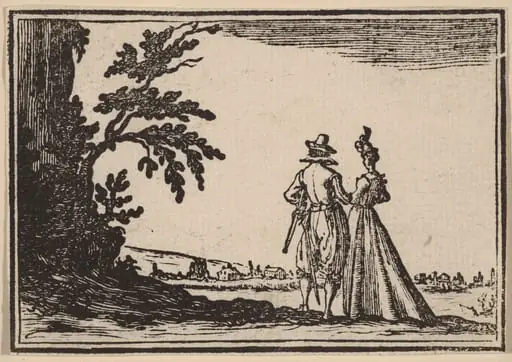 The Promenade, by Edouard Eckman