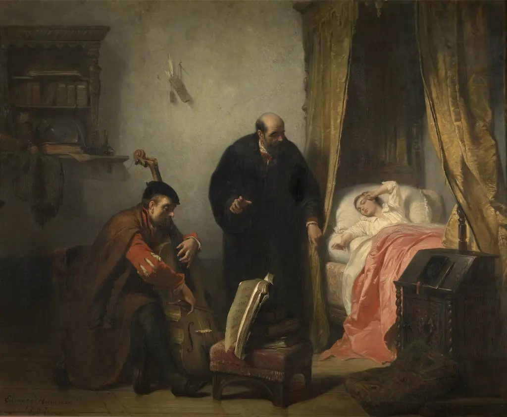 The Awakening of Michel Montaigne, by Edouard Hamman
