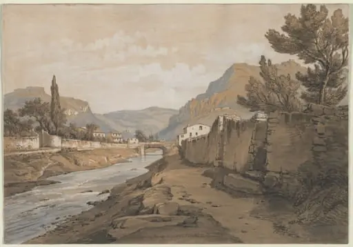 The Neuve River at the End of the Dardenne Valley, by Edouard Jean Marie Hostein