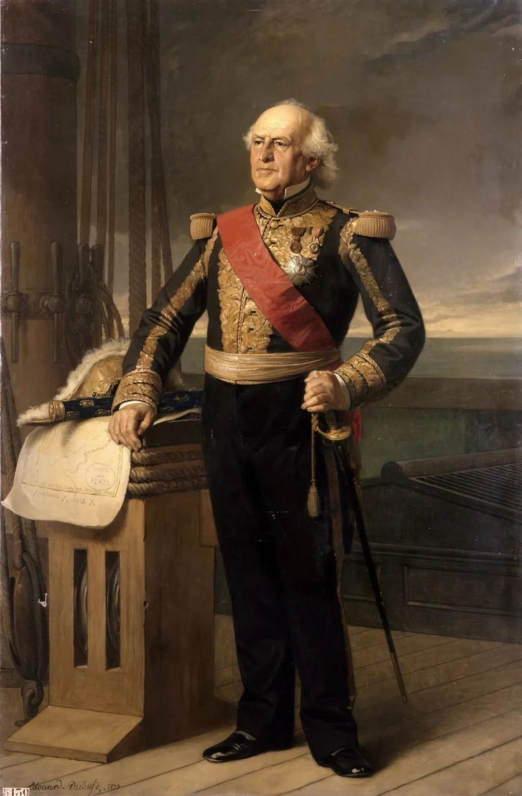 Jean-Francois Tréhouart, by Edouard Louis Dubufe, oil, 1870
