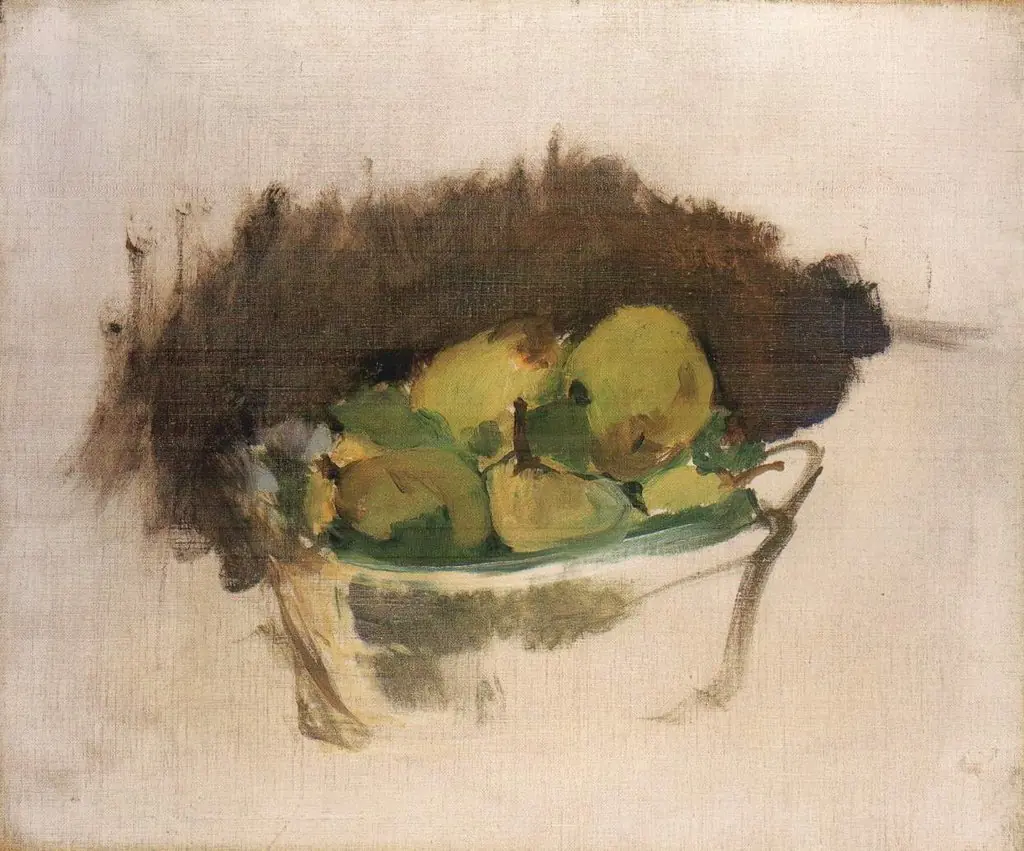 A Basket of Pears, by Edouard Manet
