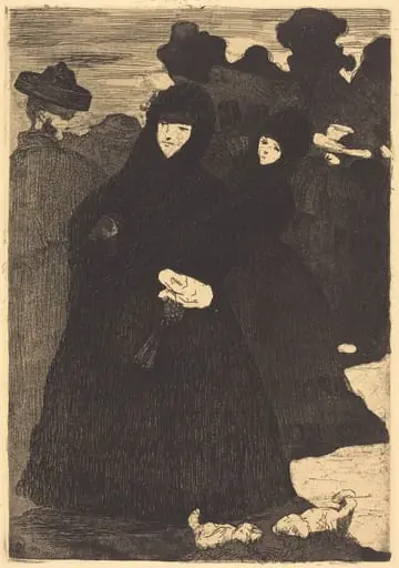 At the Prado (Au Prado), by Edouard Manet