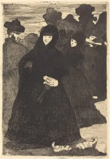At the Prado (Au Prado), by Edouard Manet