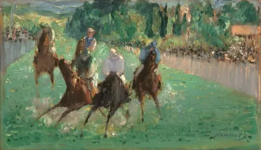 At the Races, by Edouard Manet