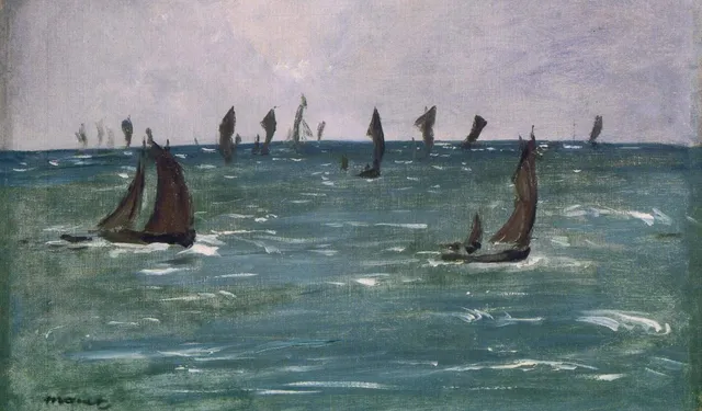 Bateaux en Mer, Golfe de Gascogne