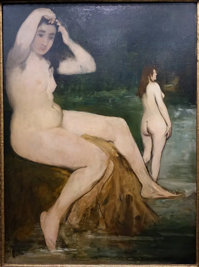 Bathers on the Seine, by Edouard Manet