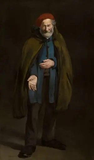Beggar with a Duffle Coat (Philosopher), by Edouard Manet