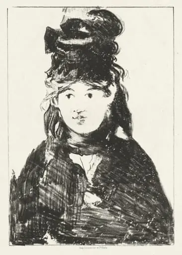 Berthe Morisot, by Edouard Manet