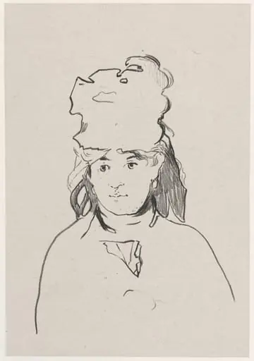 Berthe Morisot, by Edouard Manet