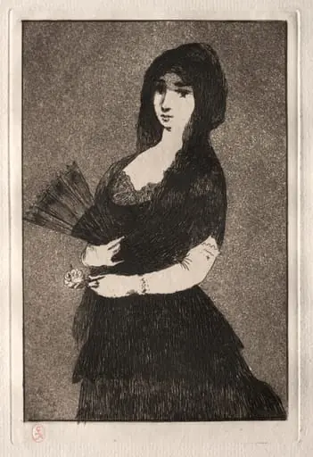 Exotic Flower (Fleur exotique), by Edouard Manet