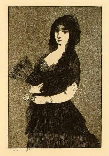 Fleur Exotique (Exotic Flower), by Edouard Manet