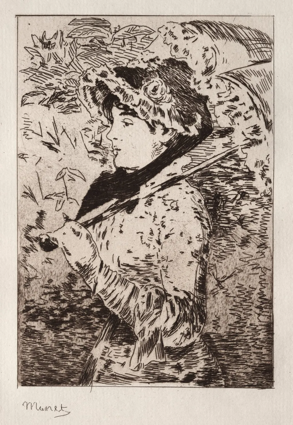Jeanne: Spring, by Edouard Manet, 1882
