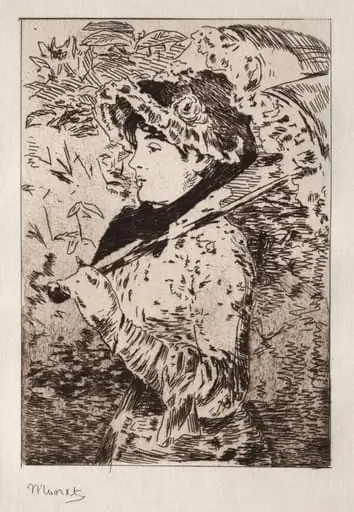 Jeanne: Spring, by Edouard Manet