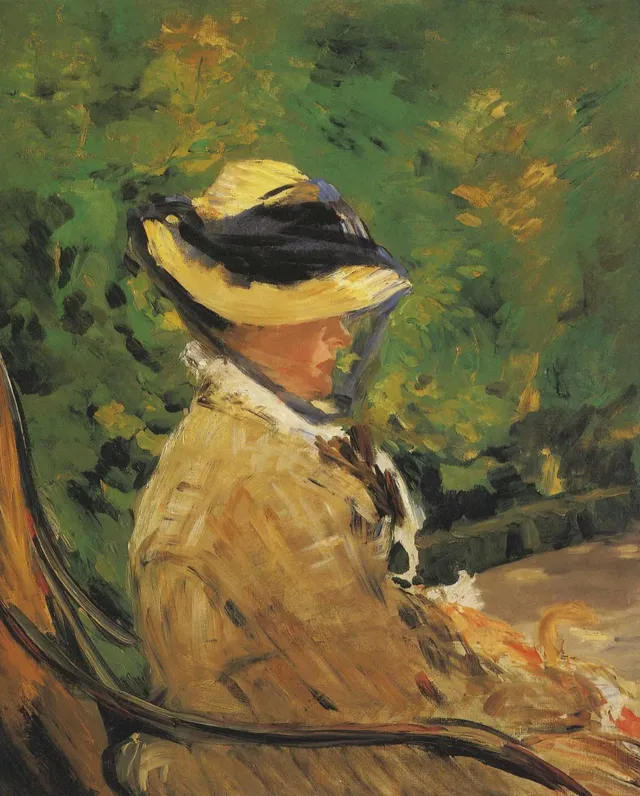 Madame Manet (Suzanne Leenhoff, 1830–1906) at Bellevue