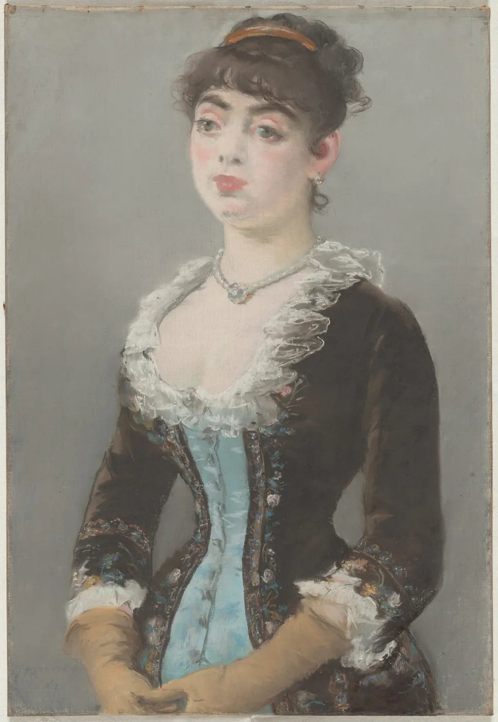 Madame Michel-Lévy, by Edouard Manet, pastel, 1882