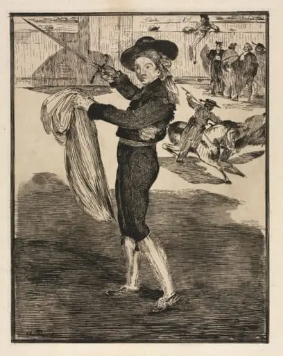 Mlle. Victorine in the Costume of an Espada, by Edouard Manet