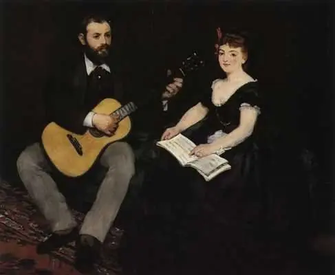 Music Lesson, by Edouard Manet