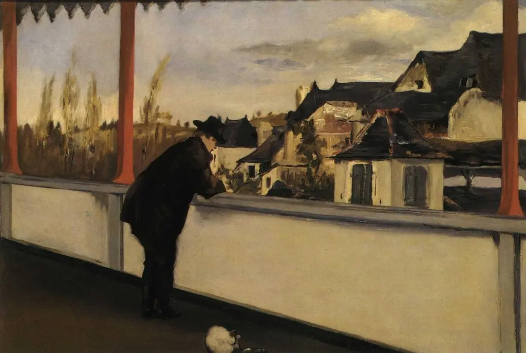 Oloron-Sainte-Marie, by Edouard Manet