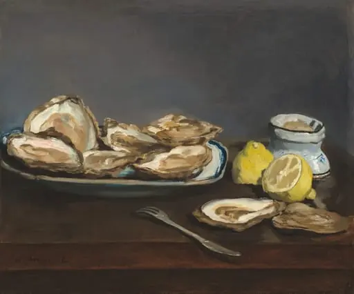 Oysters, by Edouard Manet