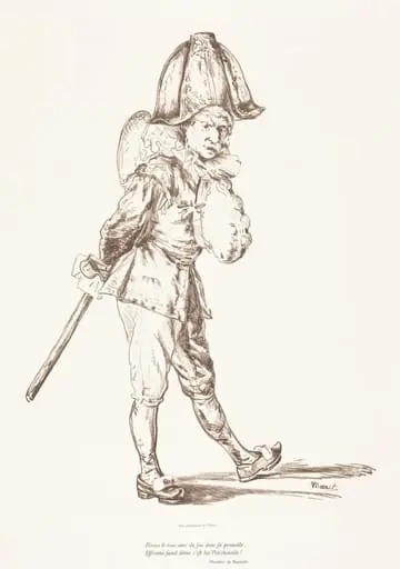Polichinelle, by Edouard Manet