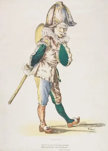 Polichinelle, by Edouard Manet