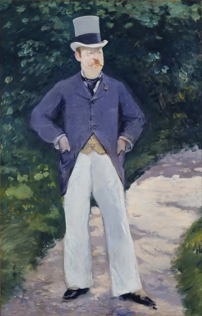 Portrait of Monsieur Brun, by Edouard Manet