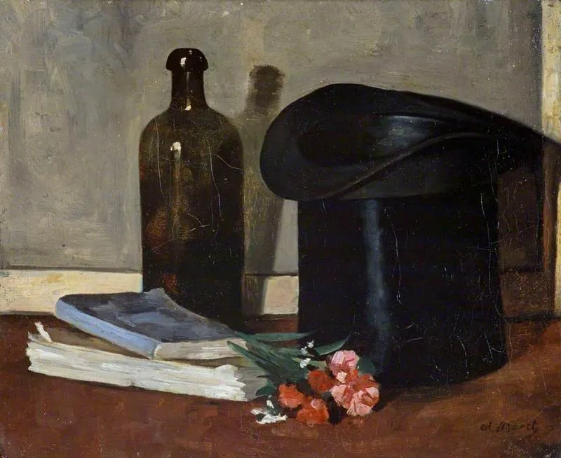 Still-life, by Edouard Manet, oil, 1867