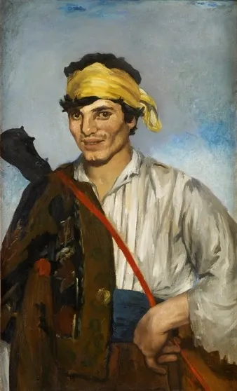 The Bohemian, by Edouard Manet, oil, 1861