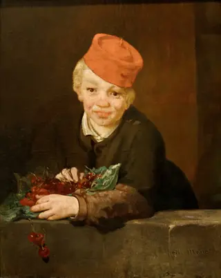 The Boy with Cherries, by Édouard Manet