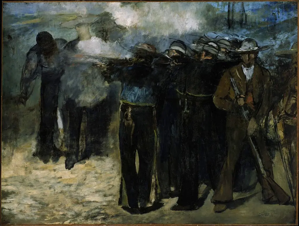 The Execution of Emperor Maximilian, by Edouard Manet