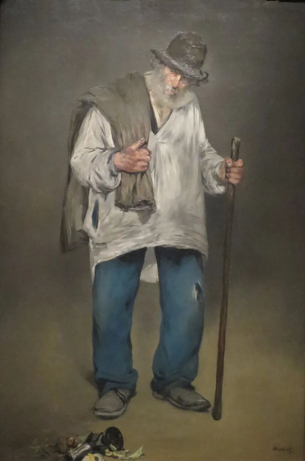 The Ragpicker, by Edouard Manet, oil, 1867