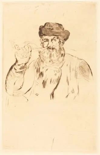 The Smoker (Le fumeur), by Edouard Manet