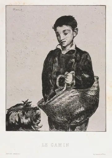 The Urchin, by Edouard Manet