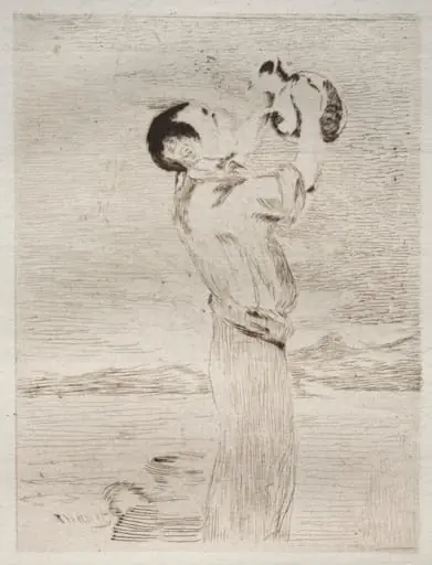 The Water Drinker, by Edouard Manet