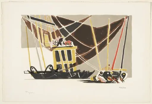 Untitled, by Édouard Pignon