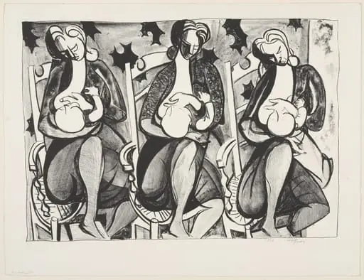 Untitled, by Édouard Pignon
