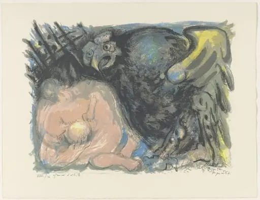 Untitled, by Édouard Pignon