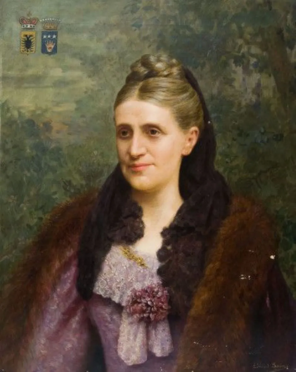 Alexandrina George Manu (născută Cantacuzino), by Edouard Sain, unspecified